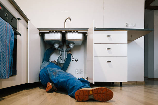 Professional Drain Cleaning technician working in Kennard, NE